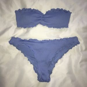 H&M ruffled bikini